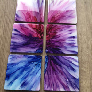 Floral Burst Coasters